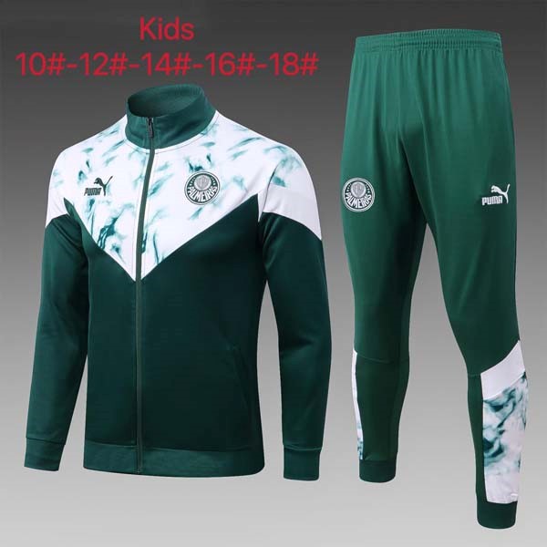 Enfant Survetement Palmeiras 2023-24 Vert Blanc